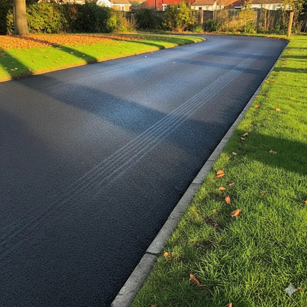 Sealcoating and striping
